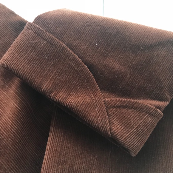 Halogen - Burnt Orange/Rust Corduroy Blazer - M - Picture 3 of 8